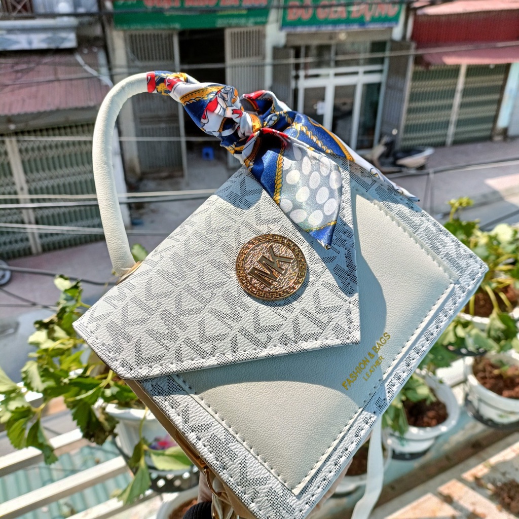 TÚI ĐEO CHÉO NỮ KÈM NƠ SIÊU XINH, TÚI ĐẸP QUAI XÁCH, CÓ DÂY ĐEO CHÉO HỢP THỜI TRANG CÔNG SỞ