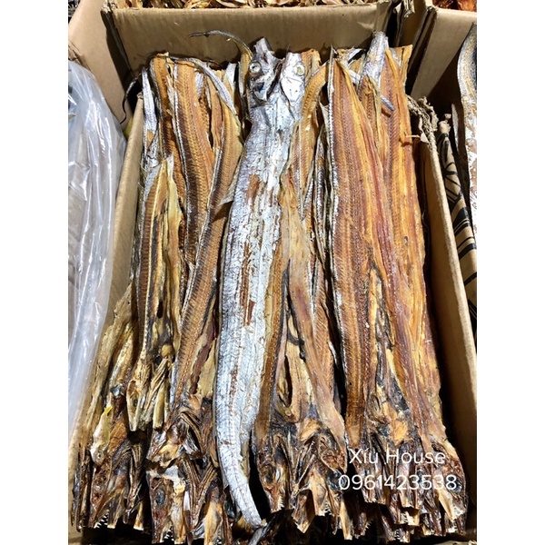 500Gr Khô Cá Hố Lạt Không Tẩm Gia Vị Bình Định