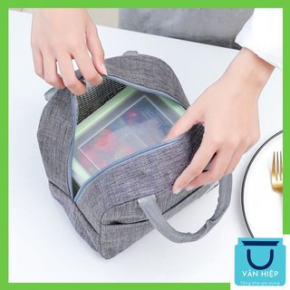 Túi đựng hôp cơm ⚡ Tiện Dụng ⚡ Túi giữ nhiệt chống thấm gia dụng Vân Hiệp