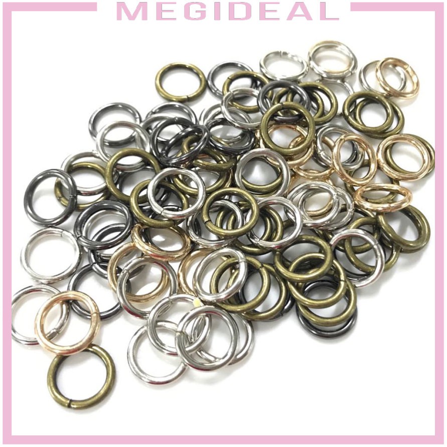 50pcs 13mm Round Jewellery Open Jump Rings Connector Beading DIY accesories