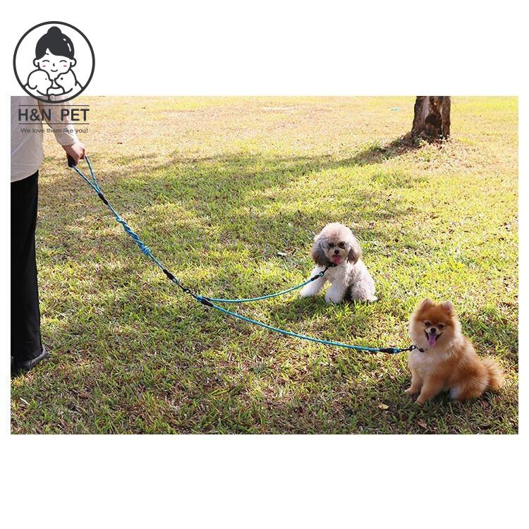 Xích đôi, dây dắt đôi chó chó mèo - Xích 2 đầu đa năng H&amp;N PET