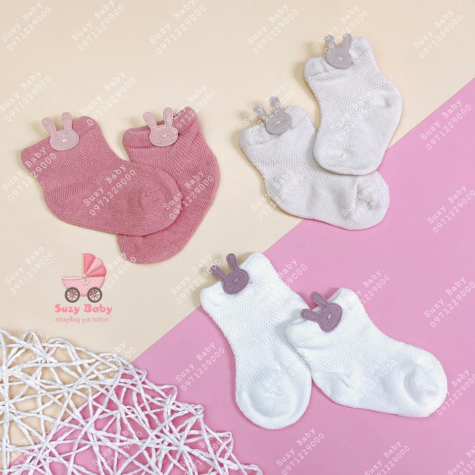 Tất lưới hàn quốc - set 3 đôi