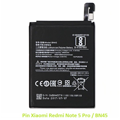 Pin Xiaomi Redmi Note 5 Pro / BN45