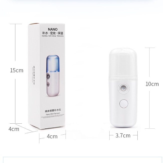 [PROMOTION] Mini Nano Water Mist Sprayer USB Rechargeable Beauty Spray  Semburan Kecantikan Mini Nano Phun Nước
