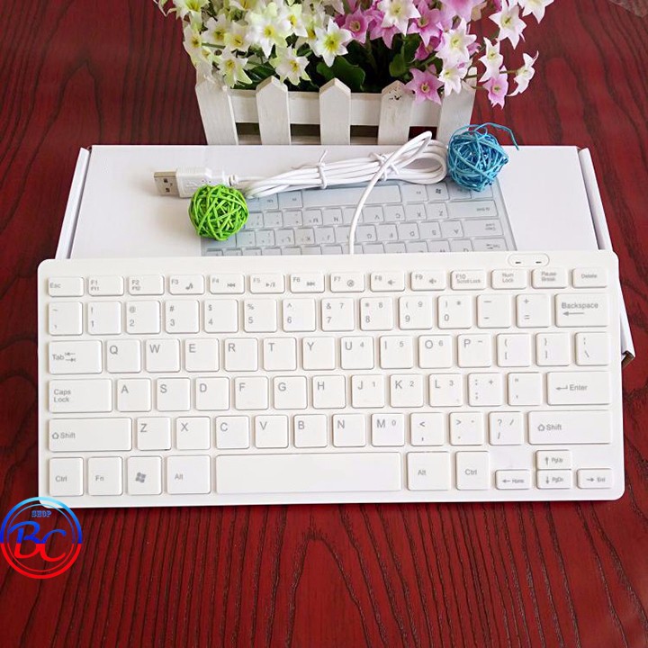 Bàn phím mini K1000 kết nối cổng usb dành cho máy tính, laptop, tương thích mọi hệ điều hành | BigBuy360 - bigbuy360.vn