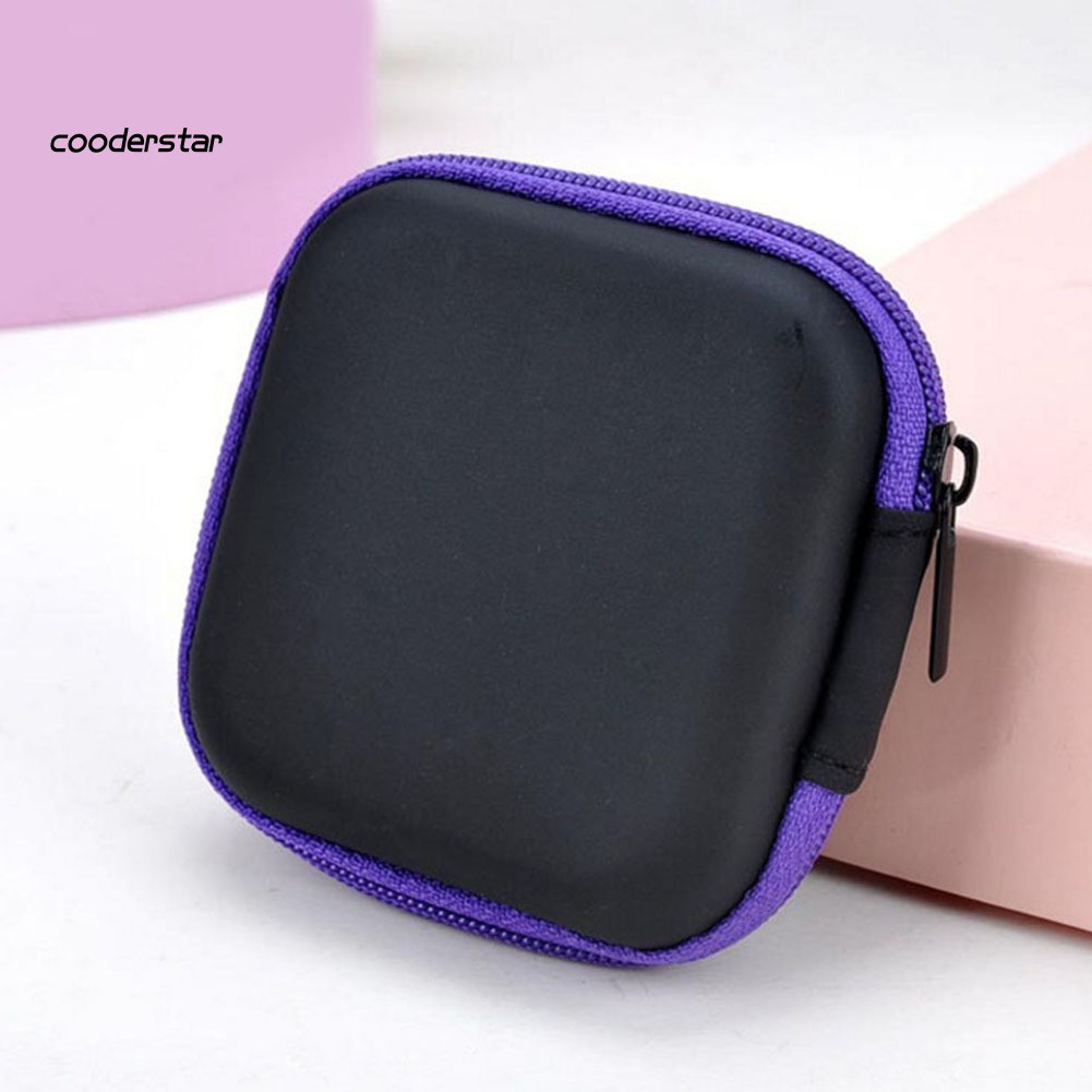 Túi vuông eva đựng tai nghe/ dây cáp tiện dụng