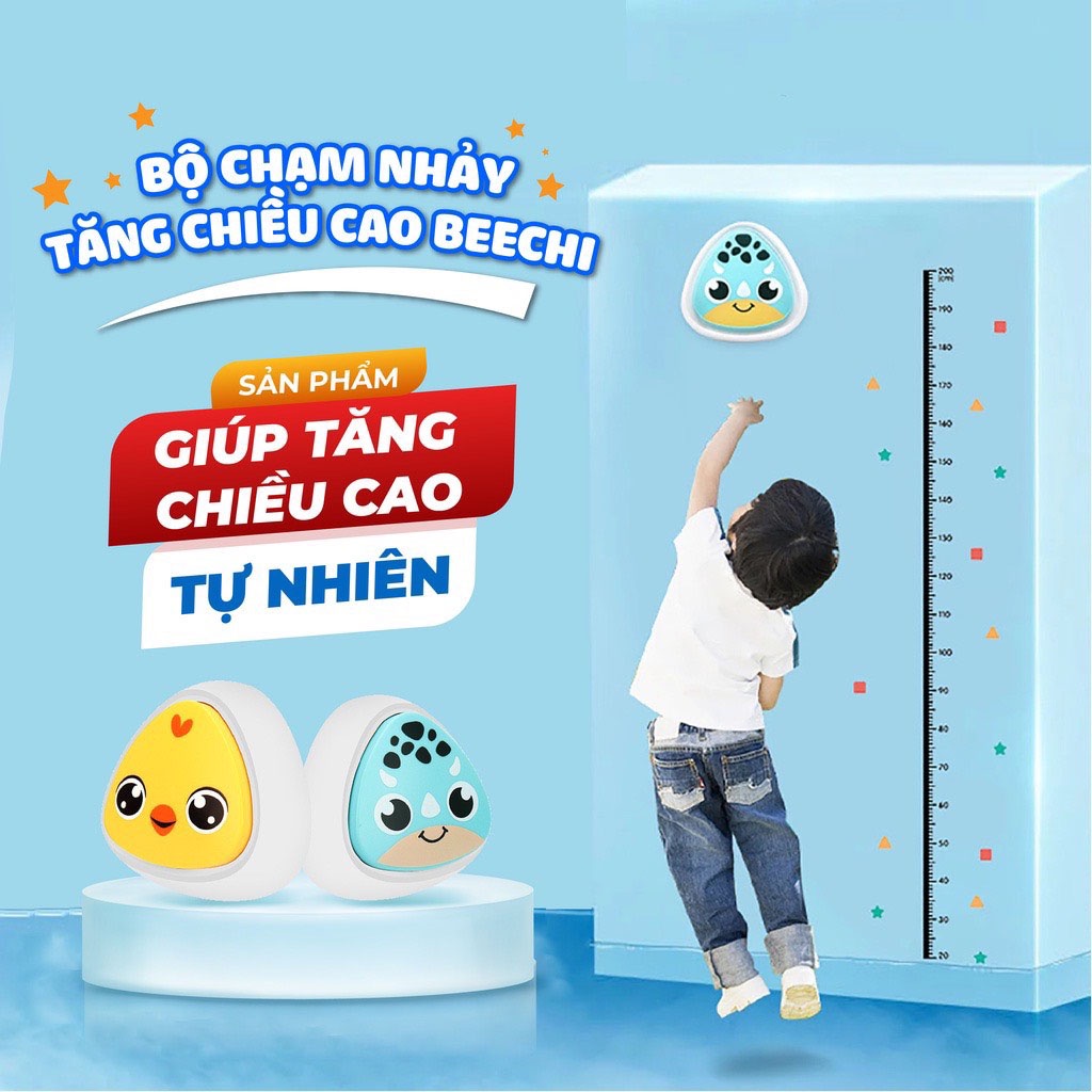 Đồ chơi chuông chạm nhảy kích thích tăng chiều cao giọng nói tiếng anh
