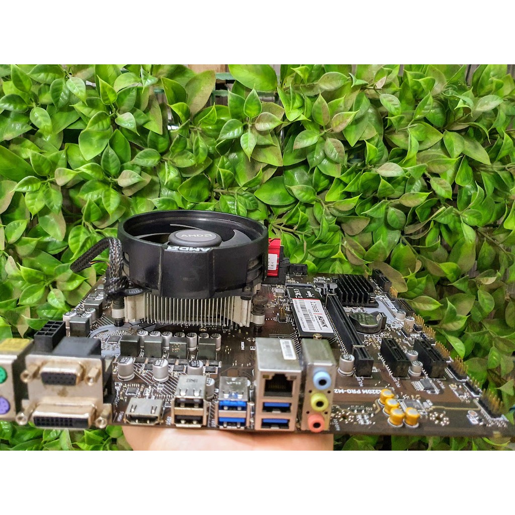 Combo MSI A320M PRO-M2 V2 + AMD 2200G + Ram 8GB + SSD NVMe 128GB | BigBuy360 - bigbuy360.vn