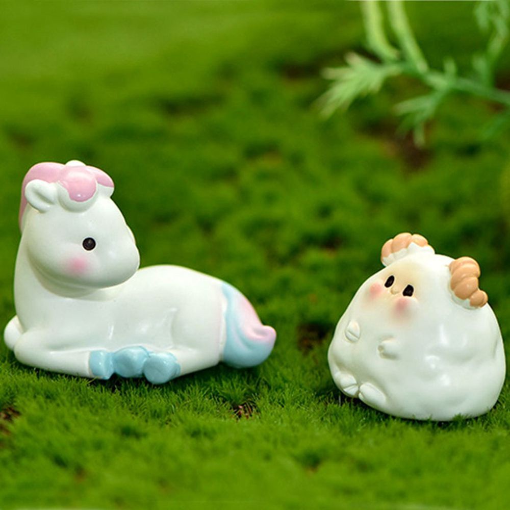 Mô Hình Chú Chuột/Thỏ Hoàng Đạo Mini Dễ Thương Dùng Trang Trí Sân Vườn DIY|Thủ Công Rồng Trang Trí