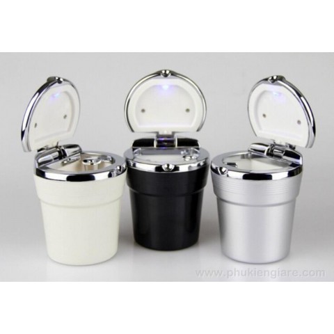 Cốc Gạt Tàn Thuốc Lá Có Đèn LED Trên Xe Hơi