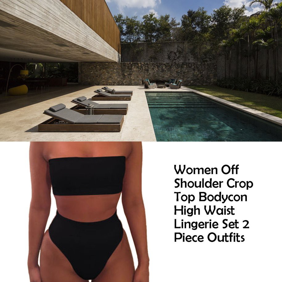 Bộ Đồ Lót 2 Mảnh Trễ Vai Quyến Rũ Cho Nữ | BigBuy360 - bigbuy360.vn