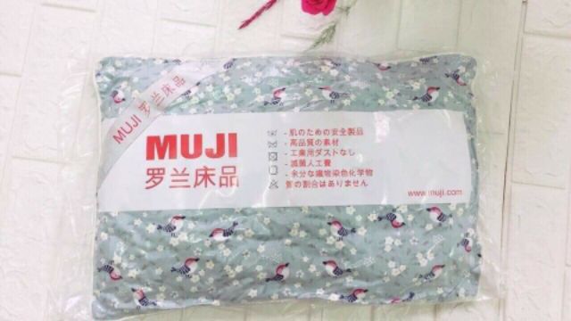 Gối MUJI Trẻ Em Xuất Nhật Sẵn Hàng Loại 1