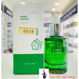 Tinh Chất Tràm Trà Giảm Mụn Serum Derladie Herbal Ampoule For Blemish 30ml