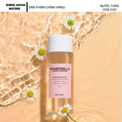 [mua 1 tặng 1 ]Nước Thần Hoa Cúc Motree - Tẩy Trang Làm Sạch Sâu, tẩy trang dịu nhẹ hoa cúc, nước tẩy trang  MOTREE