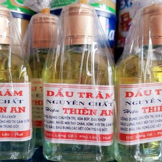 Dầu tràm Huế nguyên chất, dầu tràm Thiên An 100ml