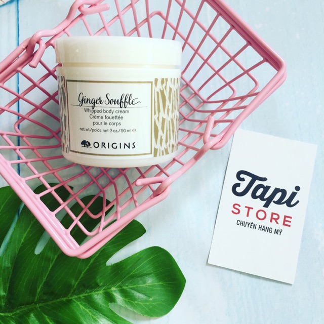 Kem dưỡng thể Origins Ginger Souffle Whipped Body Cream