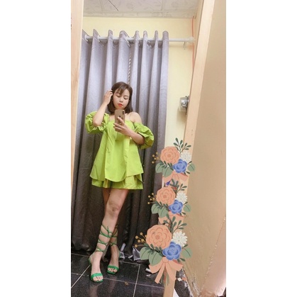 Set bộ thô tay phồng