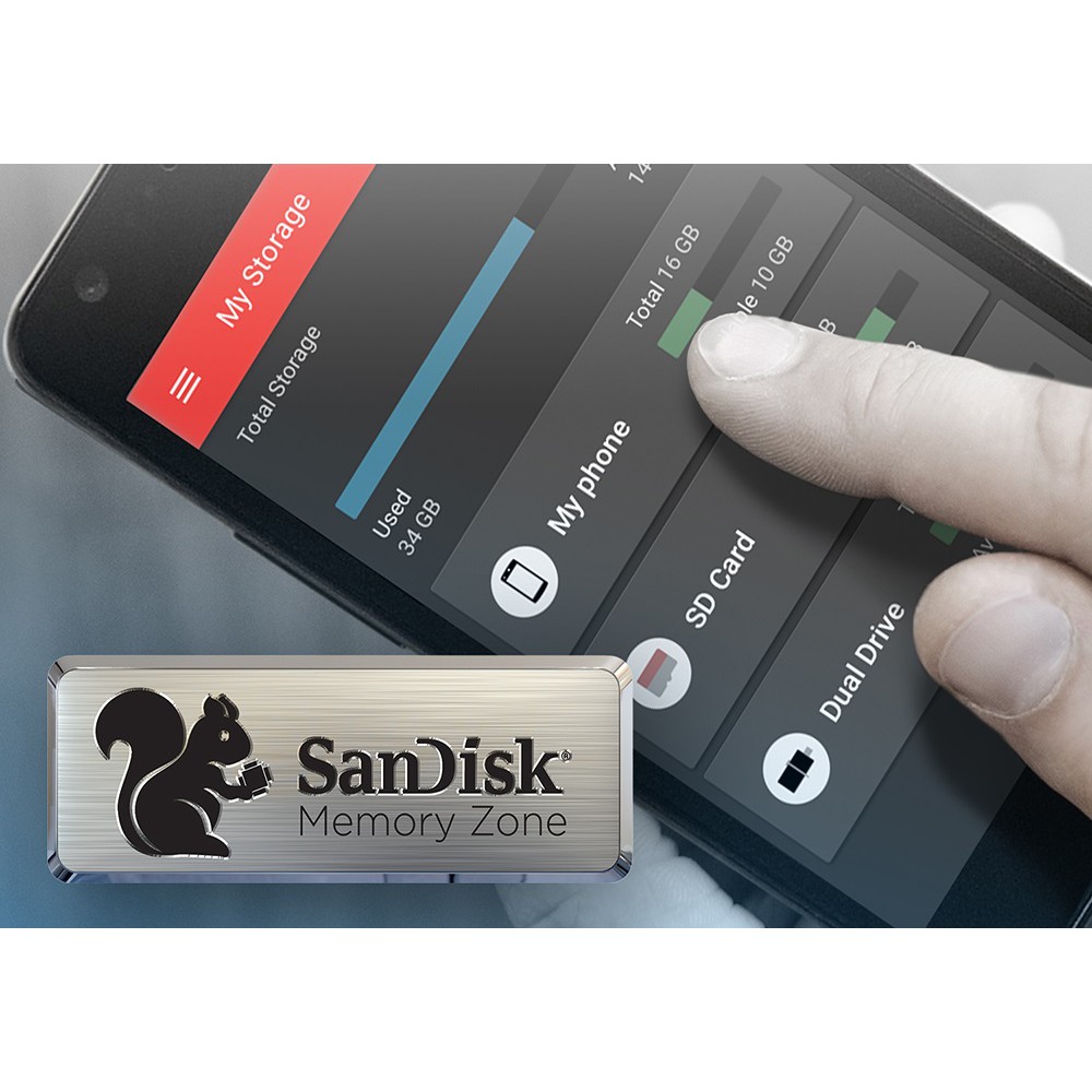 USB Sandisk Ultra Dual OTG Type-C USB 3.1 16GB / 32GB / 64GB / 128GB / 256GB Read 150MB/s (Bạc)