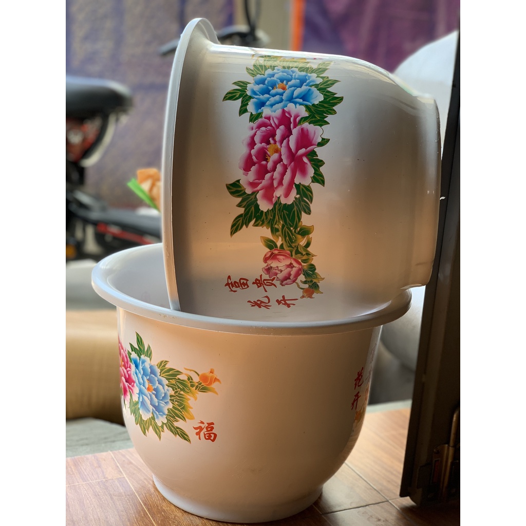 COMBO 15 CHẬU NHỰA HOA MẪU ĐƠN #H560 SIÊU ĐẸP (DỊCH TRUYỀN CHO CÂY, KEO LIỀN SẸO, BẠT PHỦ ĐẤT CHỐNG CỎ MỌC...)