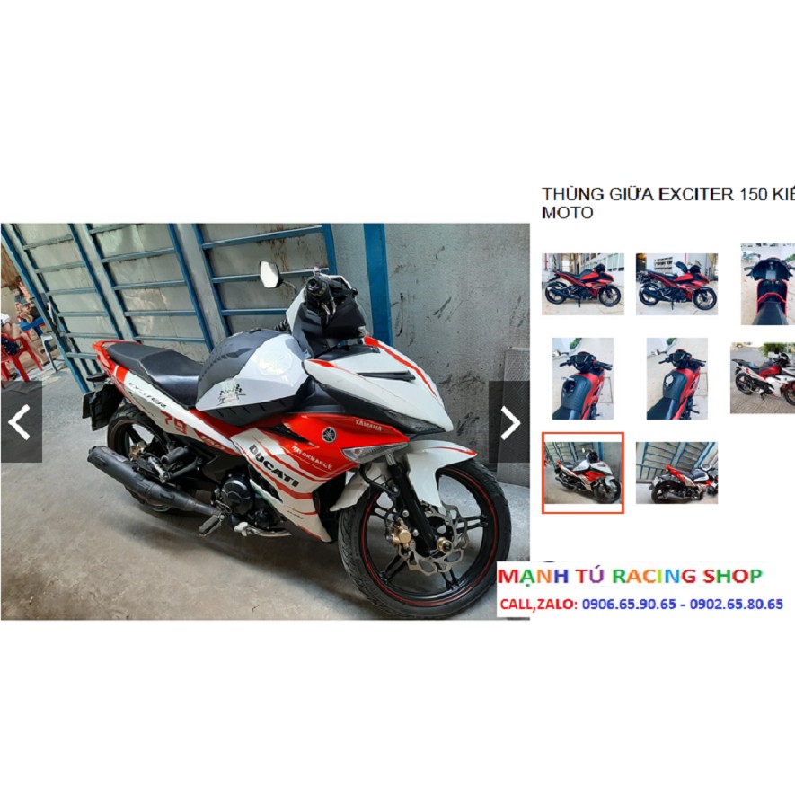 THÙNG GIỮA EXCITER 150 KIỂU MOTO