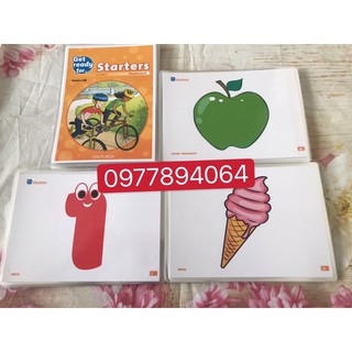 Flashcard GET READY FOR STARTER ép plastics bền đẹp