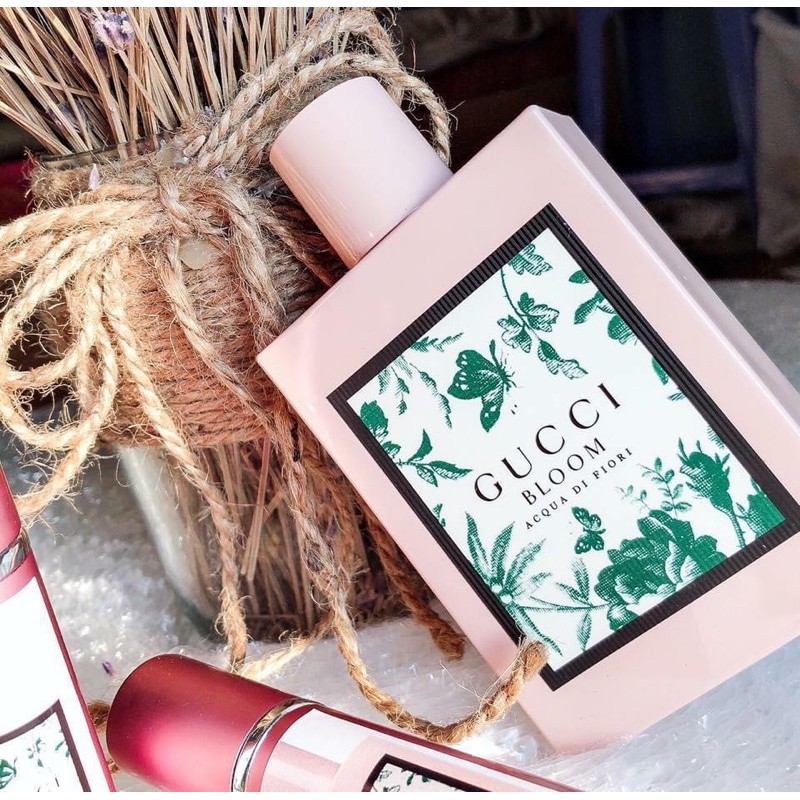 [𝐊-𝐏𝐞𝐫𝐟𝐮𝐦𝐞 𝐂𝐡𝐢́𝐧𝐡 𝐇𝐚̃𝐧𝐠] Nước Hoa Nữ Gucci Bloom Acqua di Fiori - Mẫu Dùng Thử Chiết 5ml 10ml 20ml