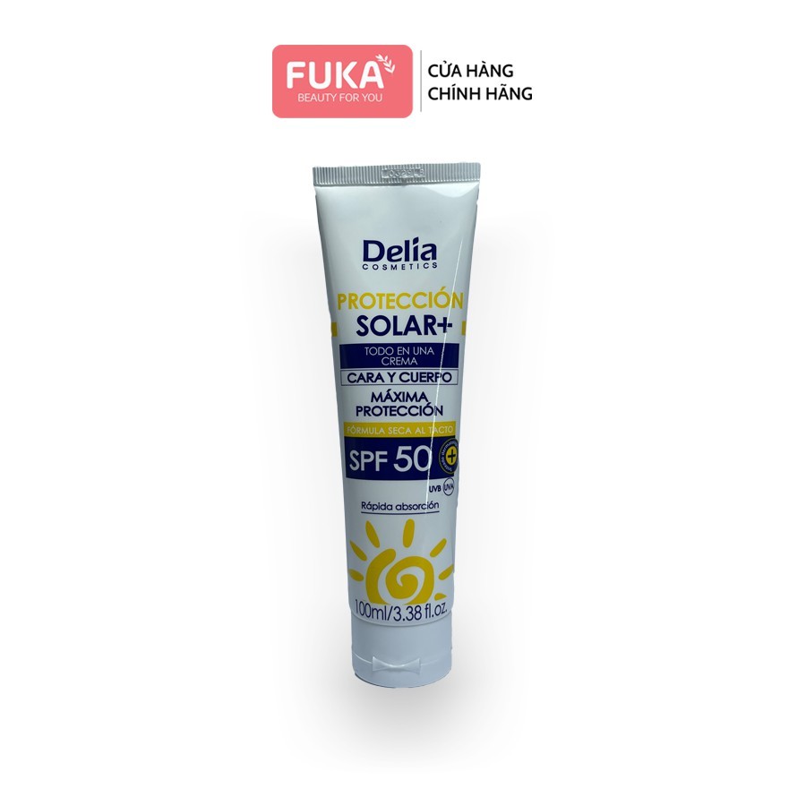 Kem chống nắng DELIA - Kem chống nắng không bóng dầu, giữ ẩm kiềm dầu SPF 50+ | BigBuy360 - bigbuy360.vn