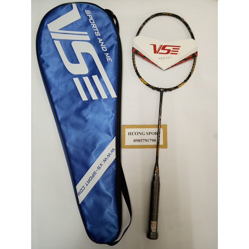 Vợt Cầu lông VS chính hãng, Bảo hành 6 tháng, tặng cước , quấn cán và bao vợt đi kèm- Siêu Hot