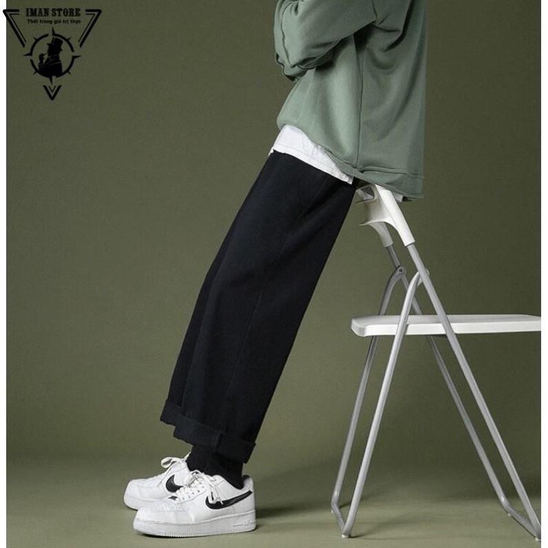 Quần baggy, jean nam, xanh sáng TR03, ống suông, rộng style hàn quốc 2022