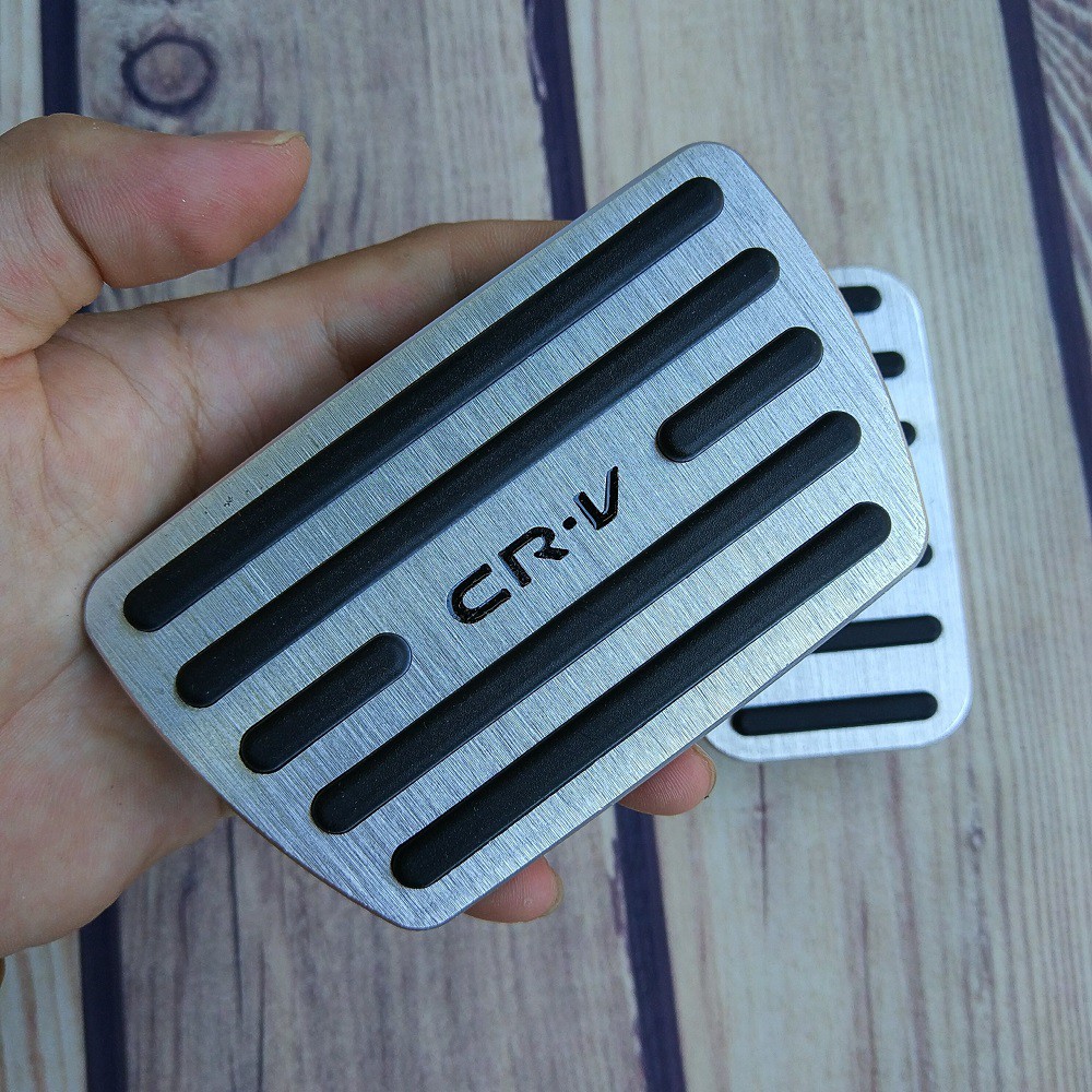 Ốp ga, chân phanh theo xe loại chụp, hàng cao cấp rất đẹp - Cho xe Honda CRV