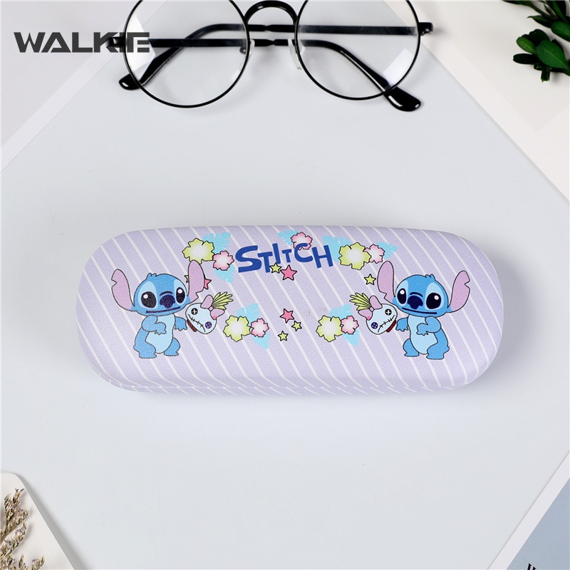 SANRIO Hộp Đựng Mắt Kính Bằng Pu Họa Tiết Hoạt Hình Kuromi My Melody Cinnamoroll Dễ Thương Dành Cho Học Sinh