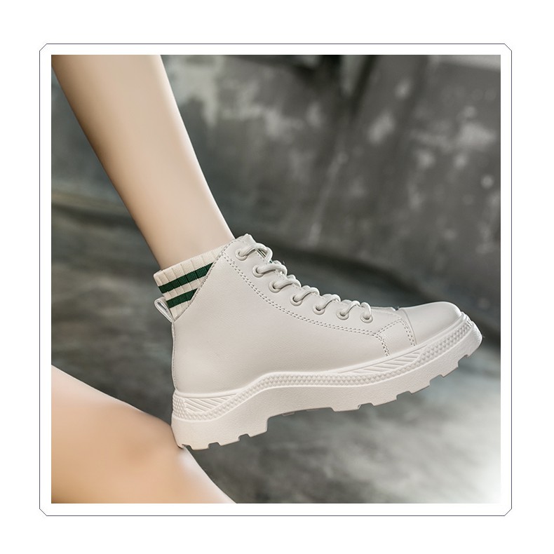 Giày Bốt Martin Phong Cách Anh Quốc Cổ Cao 5cm Thời Trang | BigBuy360 - bigbuy360.vn