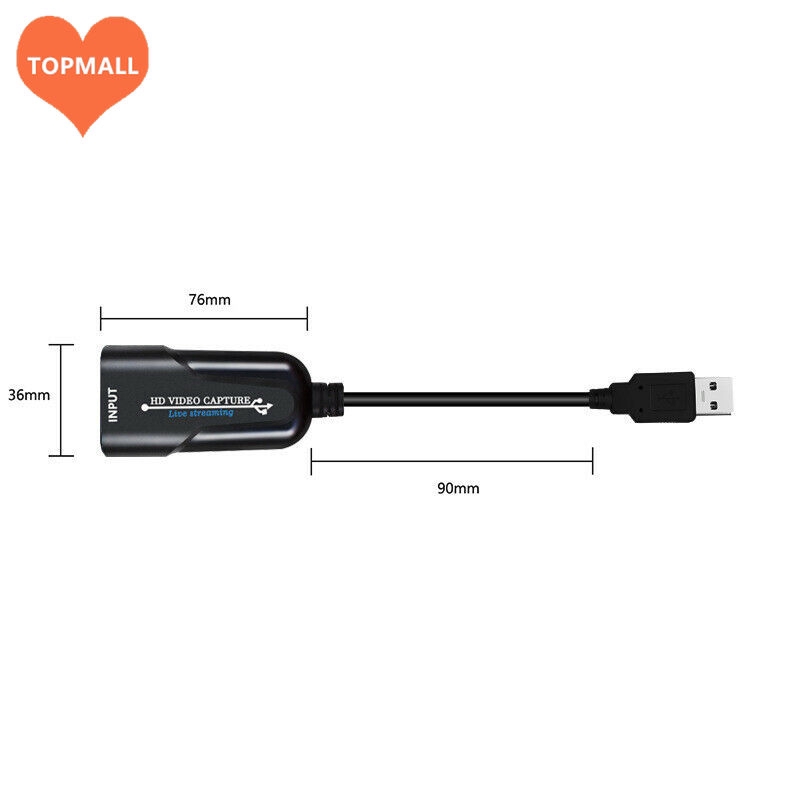 Bộ Chuyển Đổi Usb 2.0 Sang Hdmi 1080p60