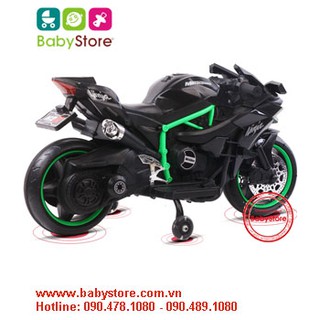 Xe máy điện trẻ em Kawasaki Ninja H2R (Kiểu dáng thể thao mạnh mẽ, BH 1 năm)