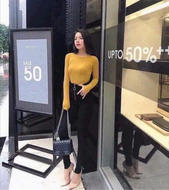 BÁN SỈ ÁO PULL BOZZIP DÀI TAY NỮ 4 MÀU