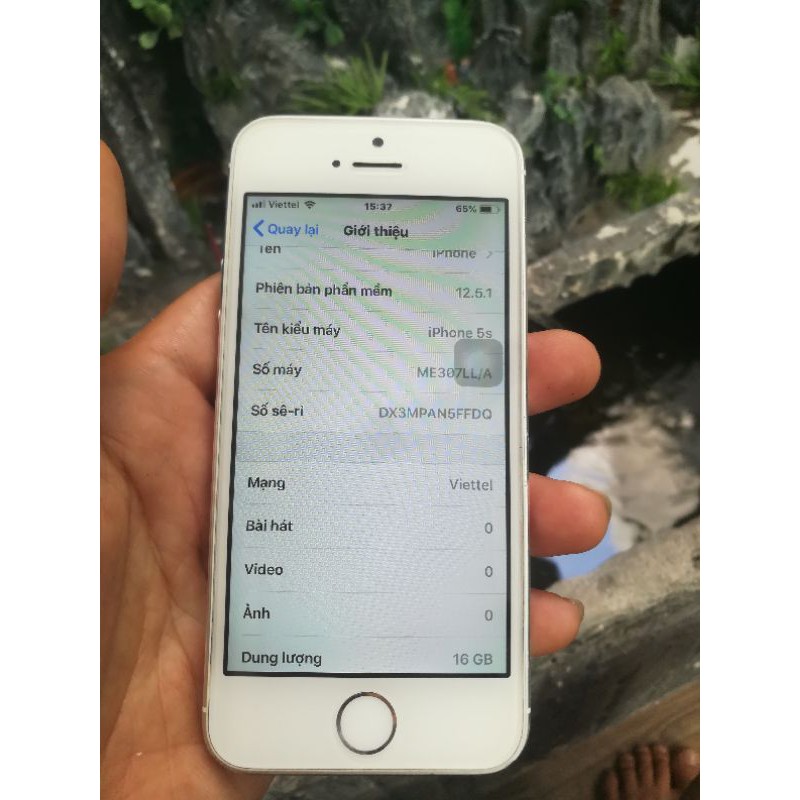 Điện thoại IPhone 5s 16gb quốc tế icloud ẩn | BigBuy360 - bigbuy360.vn
