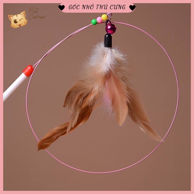 Đồ chơi cho mèo - Gậy cần câu cá cho mèo cưng