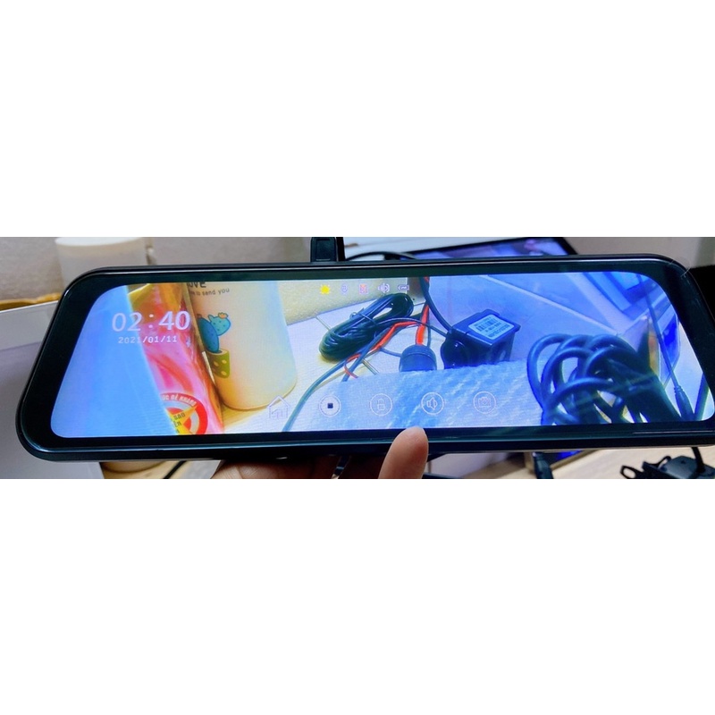 CAM GƯƠNG HÀNH TRÌNH (10", cảm ứng, full 1080. góc rộng 170) | BigBuy360 - bigbuy360.vn