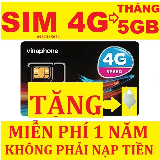 Sim 4g vina giá rẻ