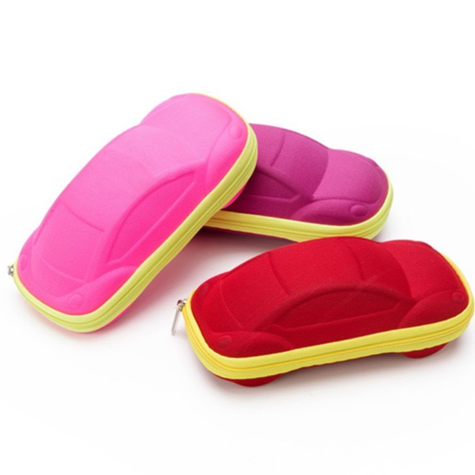 XẢ KHO- Hộp Đựng Kính Hình Ô Tô Dễ Thương Cho Bé ( màu ngẫu nhiên)