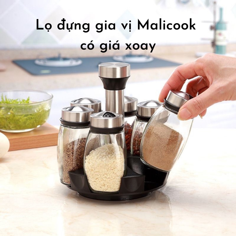 Lọ đựng gia vị cao cấp Malicook [ SIÊU SALE-FREESHIP]