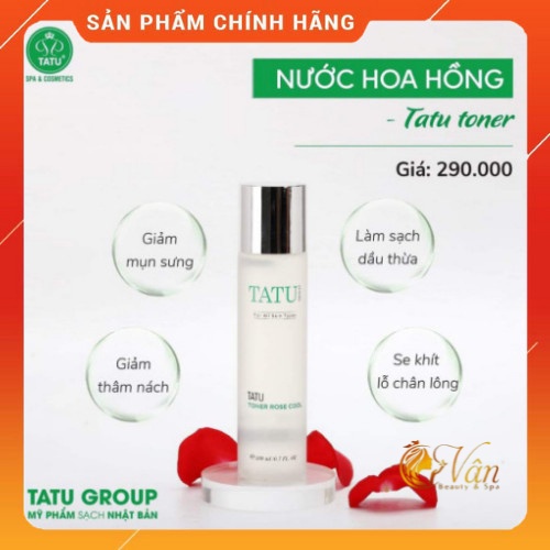 Toner- Nước hoa hông- Mỹ phẩm sạch Tatu | BigBuy360 - bigbuy360.vn