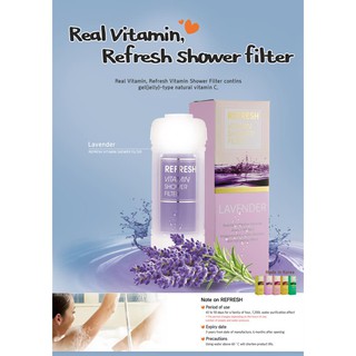 Vòi lọc vòi sen Refresh vitamin Shower Filter