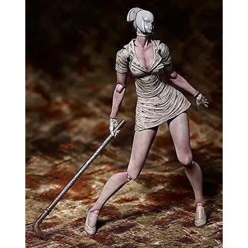 Tượng mô hình nữ y tá phong cách game kinh dị Silent Hill 2