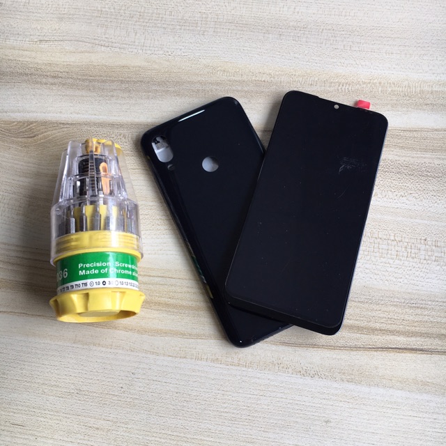 Combo Bộ Vỏ Sườn + Màn Hình Redmi 7 Zin Hàng Cao Cấp (Tặng Bộ Tua Vít Đa Năng)