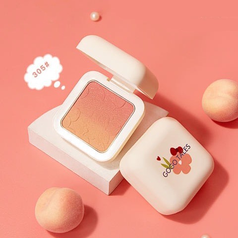Phấn má kèm gương GOGO TALES xinh xắn tự nhiên Ombre Sweet Mist Blush GT203 GOGO56 | BigBuy360 - bigbuy360.vn