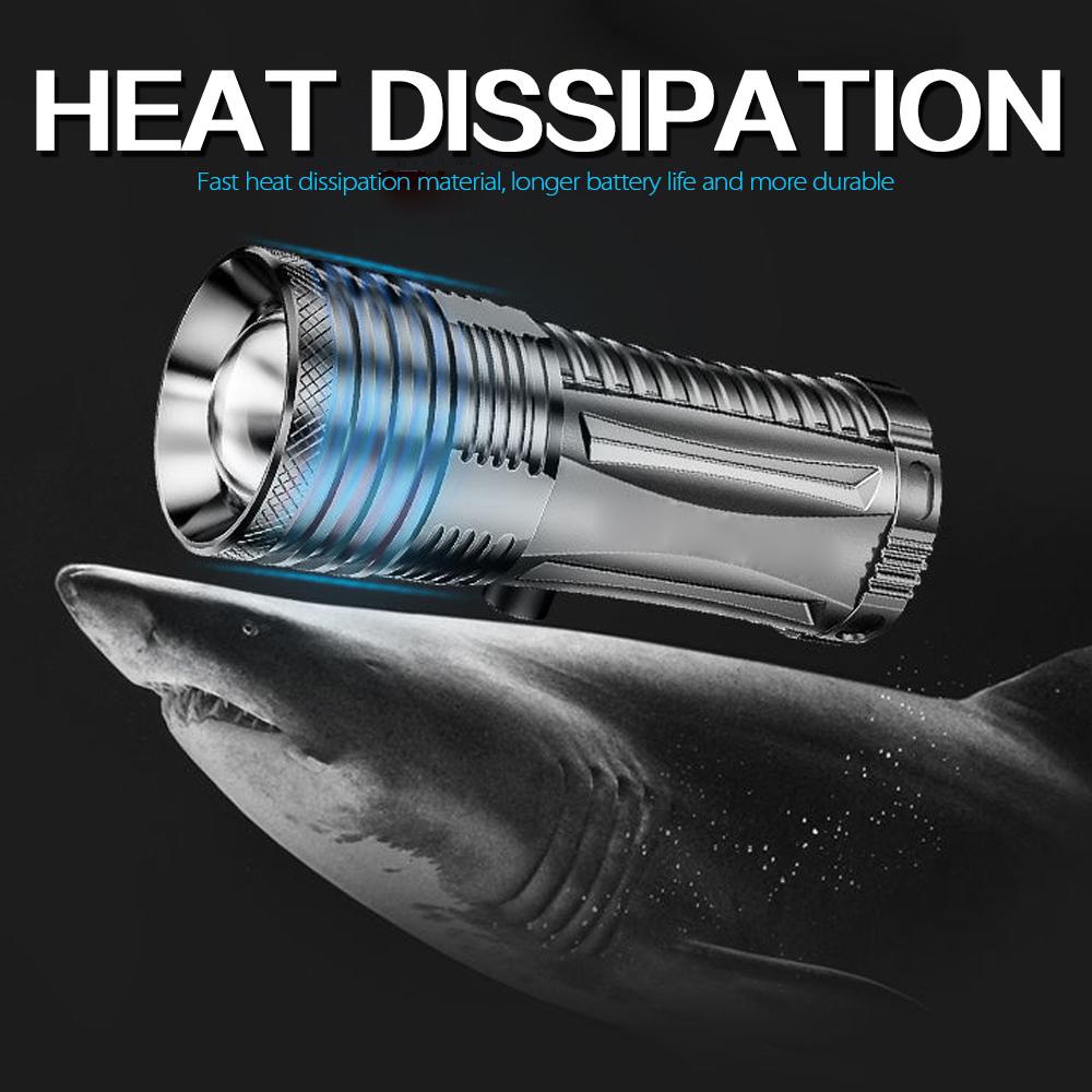 Đèn Pin Siêu Sáng Chống Thấm Nước Chống Rơi Công Suất Cao