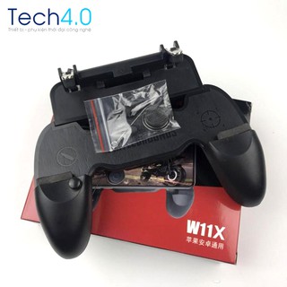 Tay cầm game W11X có nút nhạy - Chơi game Pubg, Liên quân mobile