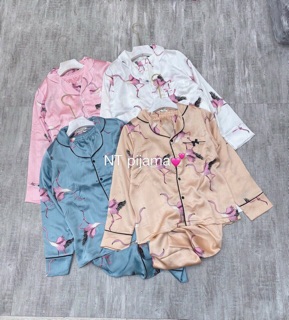 Bộ Pijama lụa cao cấp