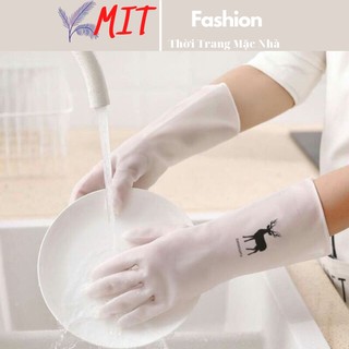 GĂNG TAY CAO SU SIÊU DAI HÌNH HƯƠU HẠC [MIT]